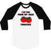 from my head tomatoes 3/4 Sleeve Shirt