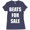 beats for sale hip hop rap producer Ladies Fitted T-Shirt