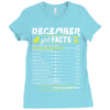 December Girl Facts Capricorn Ladies Fitted T-Shirt