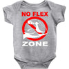 no flex zone arm gym workout Baby Onesie