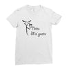 totes ma' goats Ladies Fitted T-Shirt