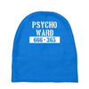 psycho ward  funny  fancy dress horror halloween mental health Baby Beanies