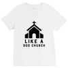Like A God Church, V-Neck Tee