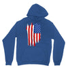 sa distress flag cool american Unisex Hoodie