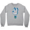 llap foam finger Crewneck Sweatshirt