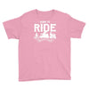 born to ride funny Youth Tee