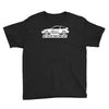 honda crx ed9 ee8 artwork jdm drift dope racing Youth Tee