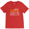 educated natural queen1 V-Neck Tee