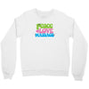 peace, love, massage Crewneck Sweatshirt
