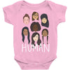 Women's March We are Human Baby Onesie