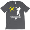 finger guns batle royal gaming T-Shirt