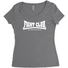 fight club rule 1 you do not mention fight club Women's Triblend Scoop T-shirt