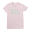 pickles are cucumbers soaked in evil Ladies Fitted T-Shirt