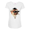 pug life Maternity Scoop Neck T-shirt