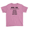 April Girl Youth Tee