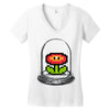 rare flower Women's V-Neck T-Shirt