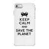 save the planet iPhone 7 Case
