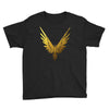 the fly bird   maverick jake paul   gold Youth Tee