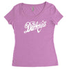 the darkness new Women's Triblend Scoop T-shirt
