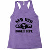 rookie new dad 2017 Racerback Tank