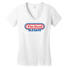 the good old days Women's V-Neck T-Shirt