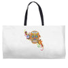 women's sugar skull purple Weekender Totes