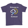 scottish weather Youth Tee