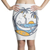 skull summer Pencil Skirts