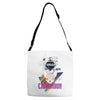 who loves chihuahua Adjustable Strap Totes