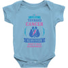 I am a Thyroid Cancer Survivor - What's Your Superpower? Baby Bodysuit