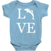 love dolphin Baby Onesie