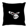 gorilla angry Throw Pillow