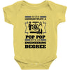 Never Underestimate A Pop Pop With An Engineer Degree Baby Onesie