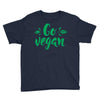 go vegan Youth Tee