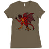 pug Ladies Fitted T-Shirt