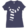 scarf Ladies Fitted T-Shirt