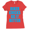 biker chicks do it better Ladies Fitted T-Shirt