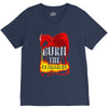 burn the patriarchy V-Neck Tee