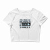 road to heaven Crop Top