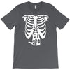 beer belly xray skeleton funny T-Shirt