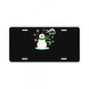 windy snowman License Plate