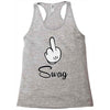 mickey fuck swag Racerback Tank