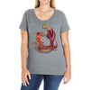kenny vip pass Ladies Curvy T-Shirt