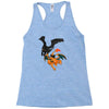 dragon duel collide Racerback Tank