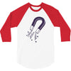 powerful magnet 3/4 Sleeve Shirt