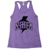 captain awesome Racerback Tank