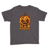 mad halloween pumpkin Youth Tee