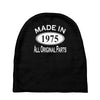 made in 1975 mens 40th birthday Baby Beanies