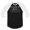 she wants the d   guitar chord(,she,wants,joke,visual,pun,funny,humor, 3/4 Sleeve Shirt