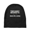 personalised daddy Baby Beanies